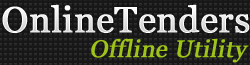 OnlineTenders Offline Utility